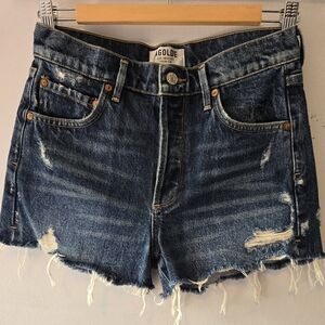 Agolde Los Angeles Premium Distressed Denim Women Shorts